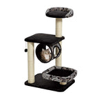 MidWest Homes for Pets feline Nuvo Cat Tree Escapade Black 1ea/44in.