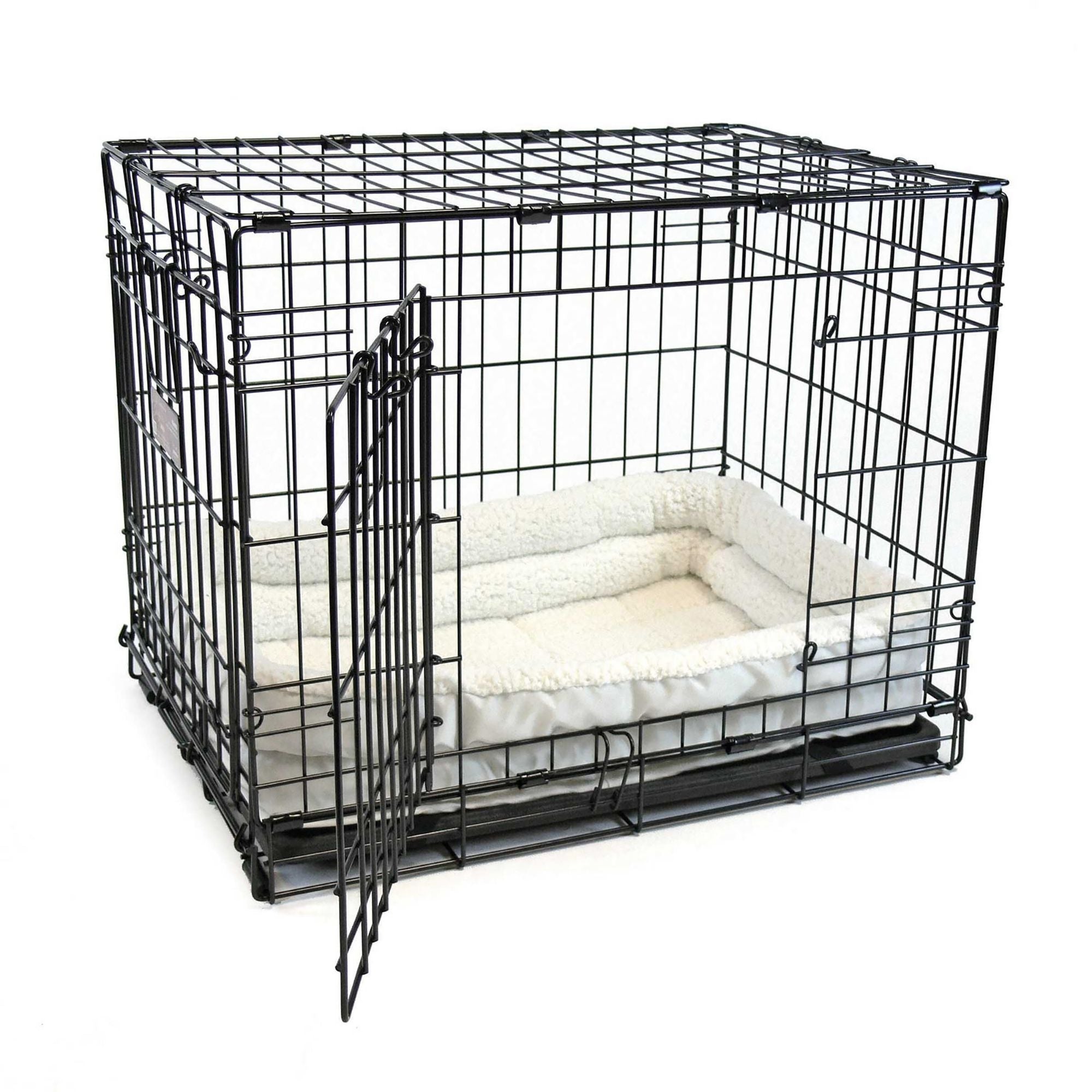 MidWest Homes for Pets Deluxe Fleece Double Bolster Dog Bed 1ea/18in.