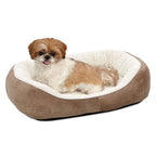 MidWest Homes for Pets Deluxe Tulip Dog Bed Taupe 1ea/30in.