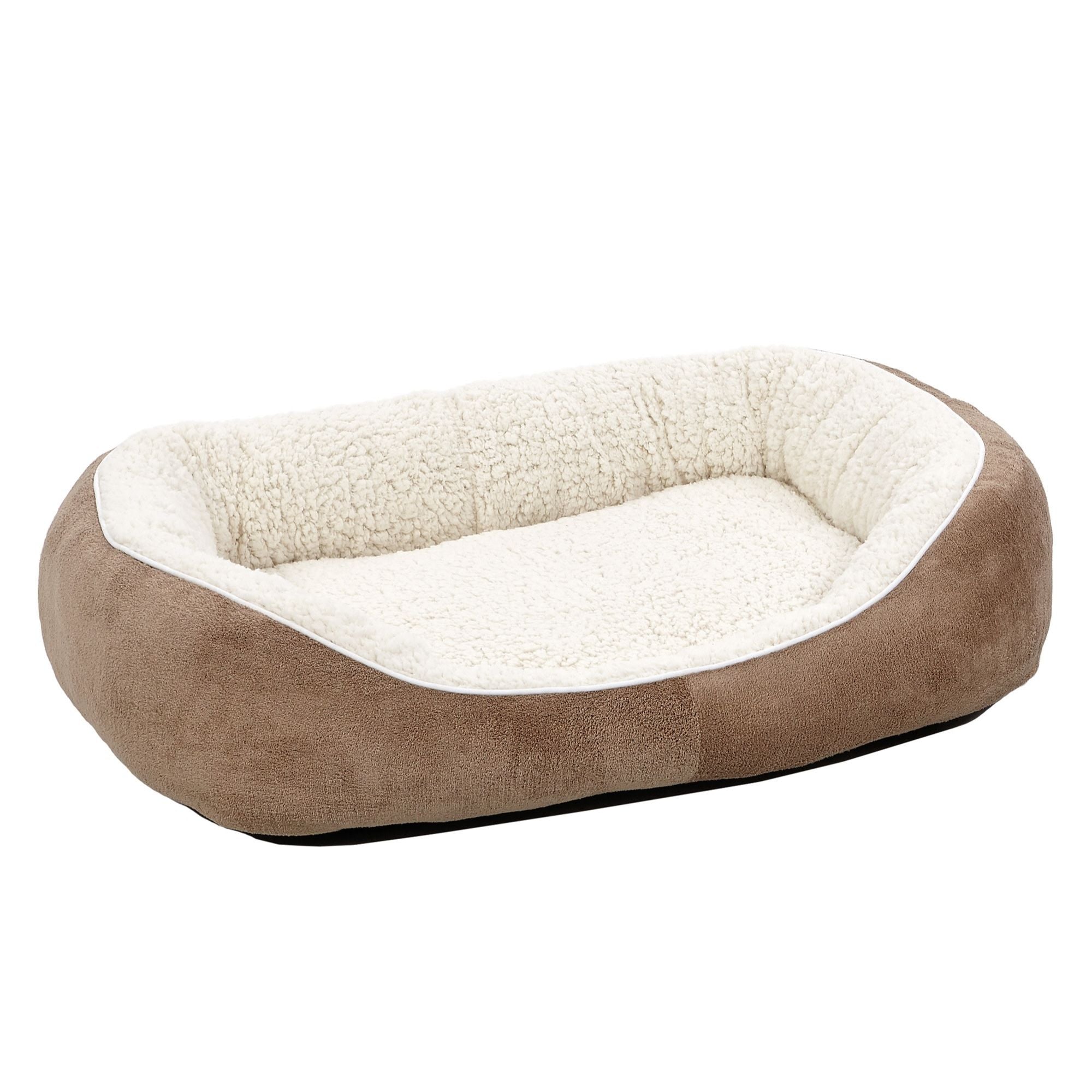 MidWest Homes for Pets Deluxe Tulip Dog Bed Taupe 1ea/30in.