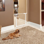 MidWest Homes for Pets Steel Pet Gate White 1ea/29in.