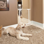 MidWest Homes for Pets Steel Pet Gate White 1ea/39in.
