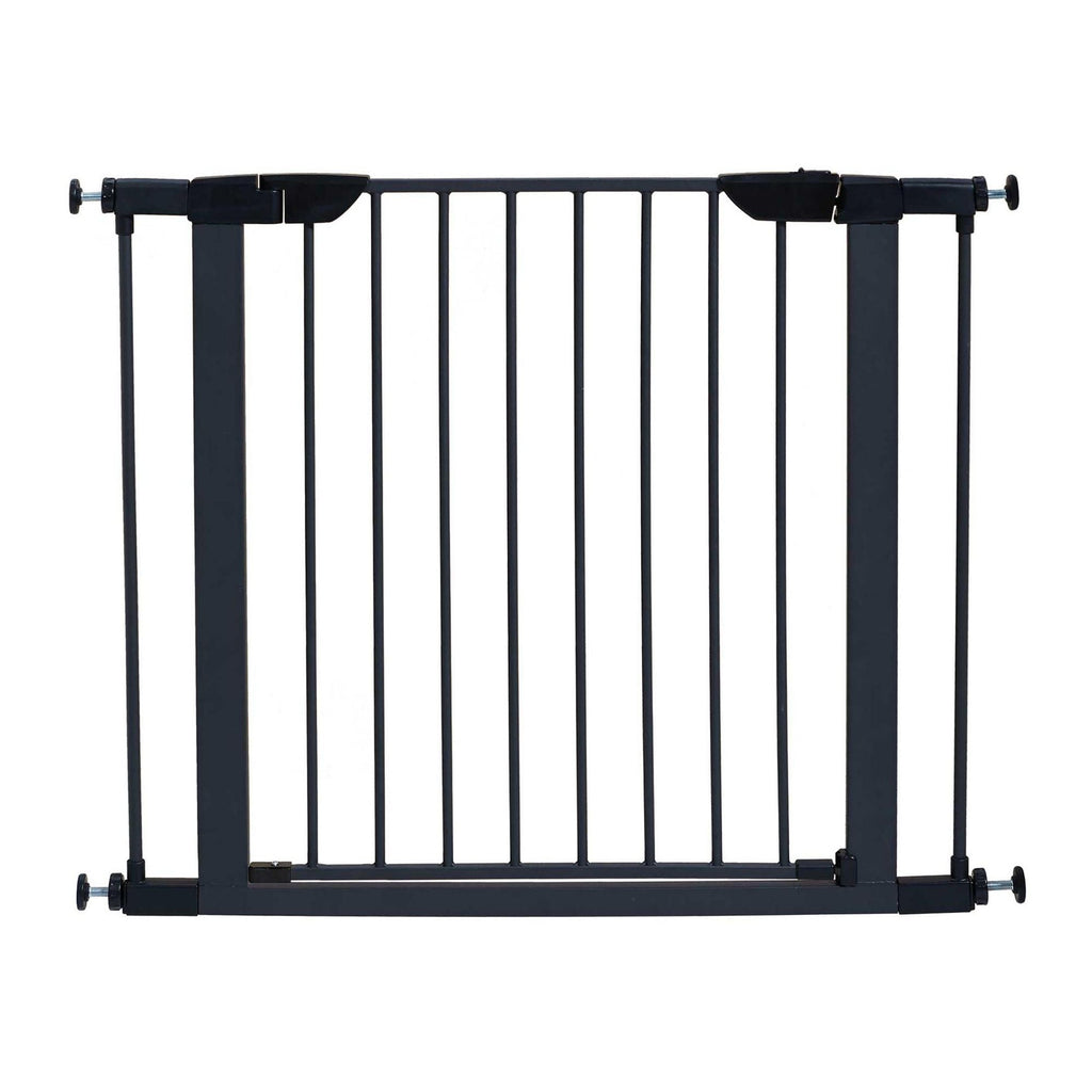 MidWest Homes for Pets Steel Pet Gate Graphite 1ea/29in.