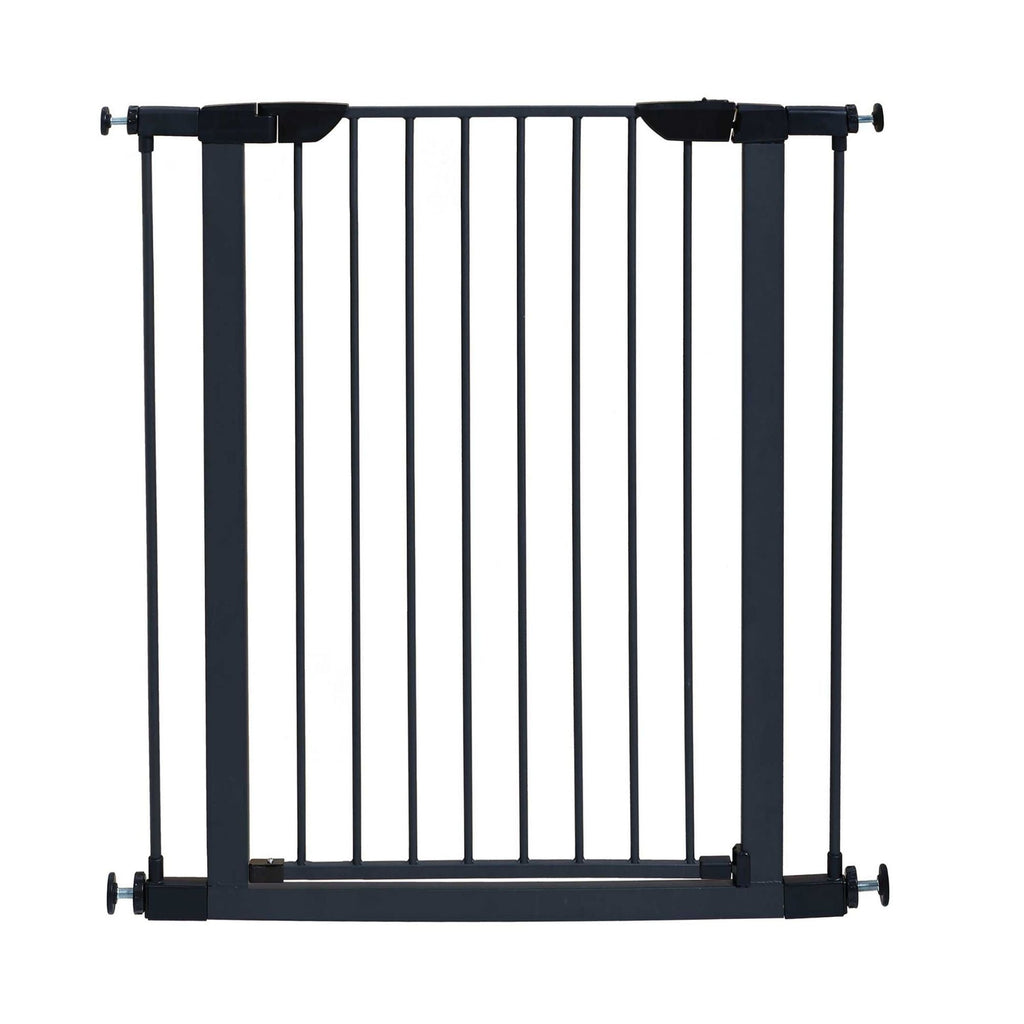 MidWest Homes for Pets Steel Pet Gate Graphite 1ea/39in.