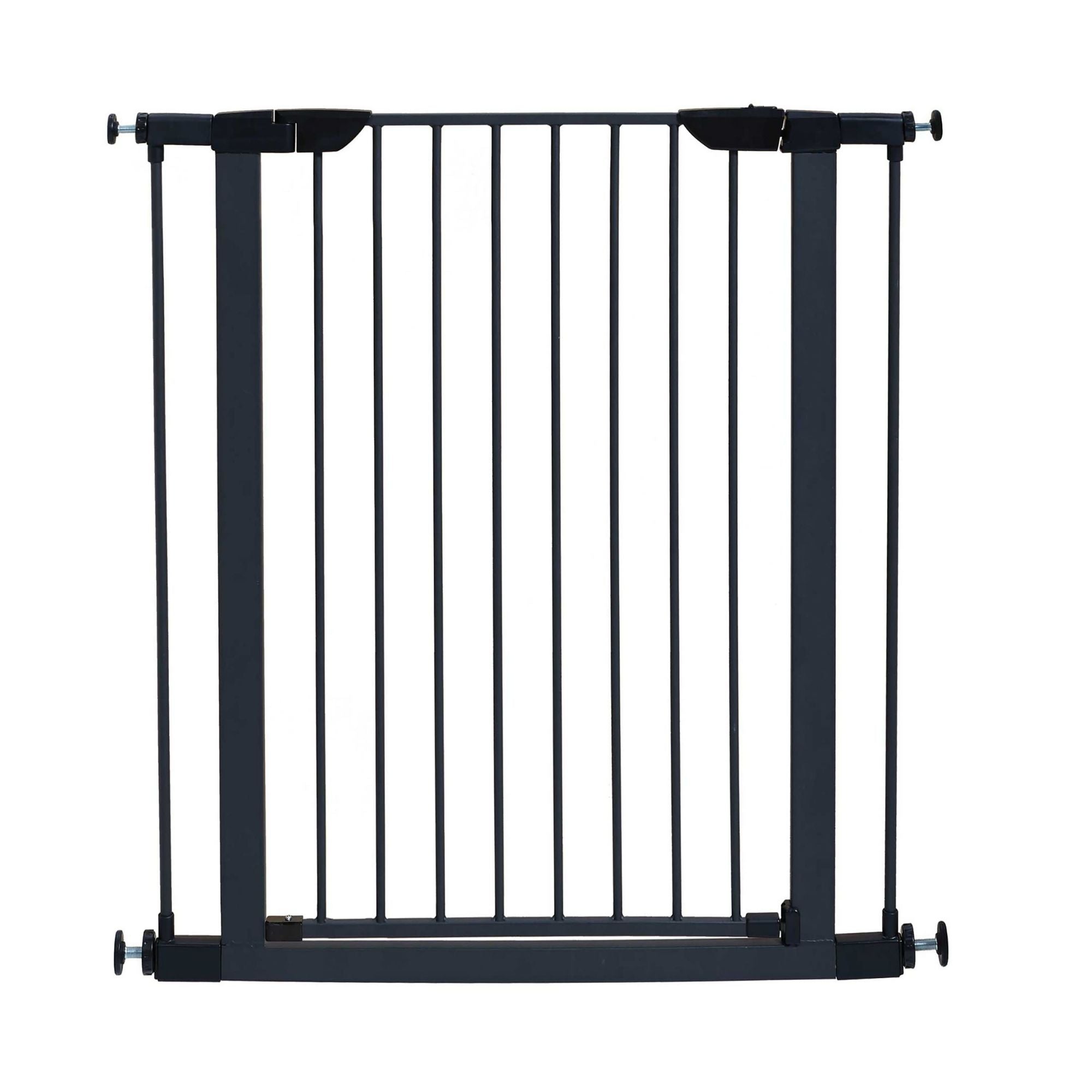 MidWest Homes for Pets Steel Pet Gate Graphite 1ea/39in.