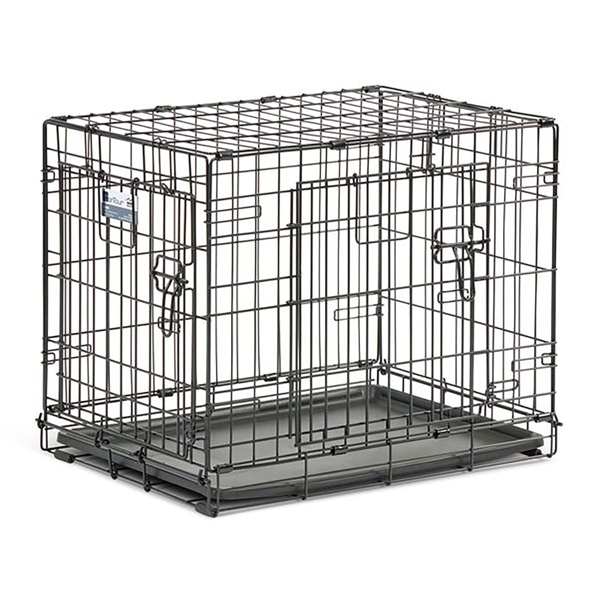 MidWest Homes for Pets Contour Double Door Dog Crate 1ea/24in.