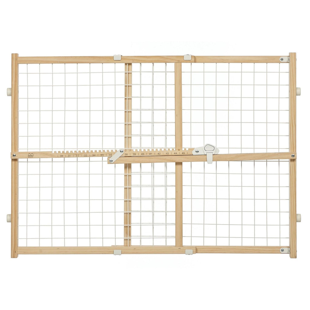 MidWest Homes for Pets Wood Pet Gate w/ Wire Mesh 1ea/24in.