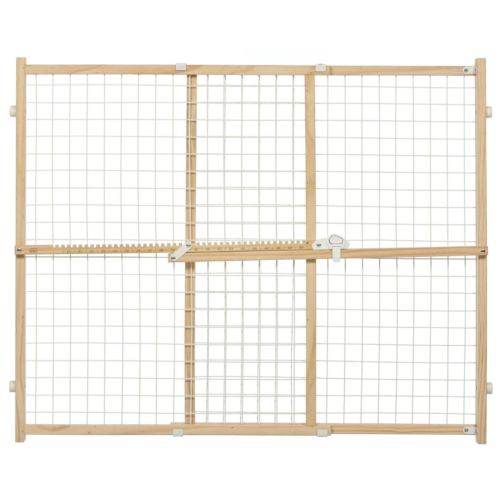 MidWest Homes for Pets Wood Pet Gate w/ Wire Mesh 1ea/32in.