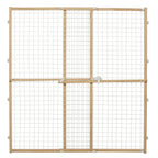 MidWest Homes for Pets Expandable Wood Gate 1ea/29-50in X 44in.