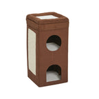 MidWest Homes for Pets Curious Cat Cube Condo Brown 1ea/15 X 30