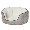 MidWest Homes for Pets QuietTime Deluxe Tulip Dog Bed Taupe 1ea/S