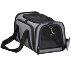 MidWest Homes for Pets Duffy Expandable Dog Carrier Gray 1ea/SM