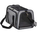 MidWest Homes for Pets Duffy Expandable Dog Carrier Gray 1ea/LG