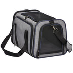 MidWest Homes for Pets Duffy Expandable Dog Carrier Gray 1ea/LG