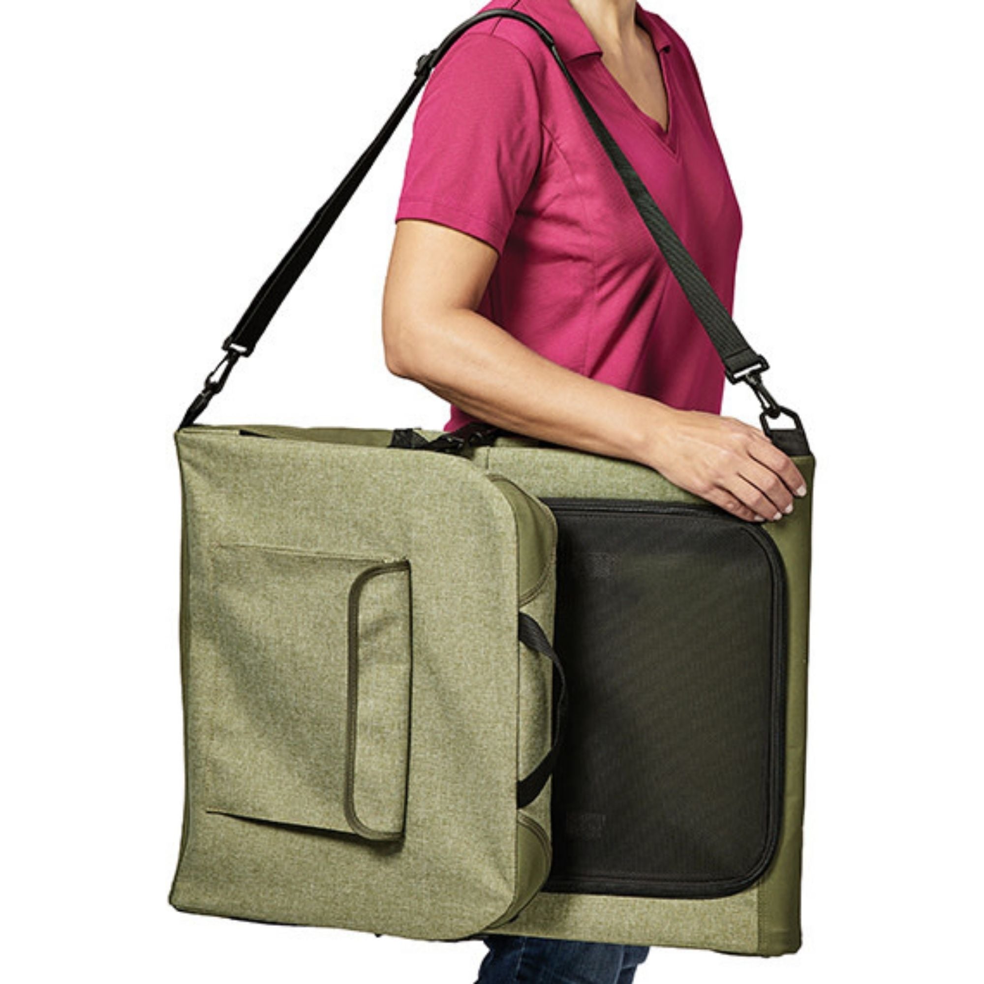MidWest Homes for Pets Canine Camper Tent Dog Crate Green 1ea/30in.
