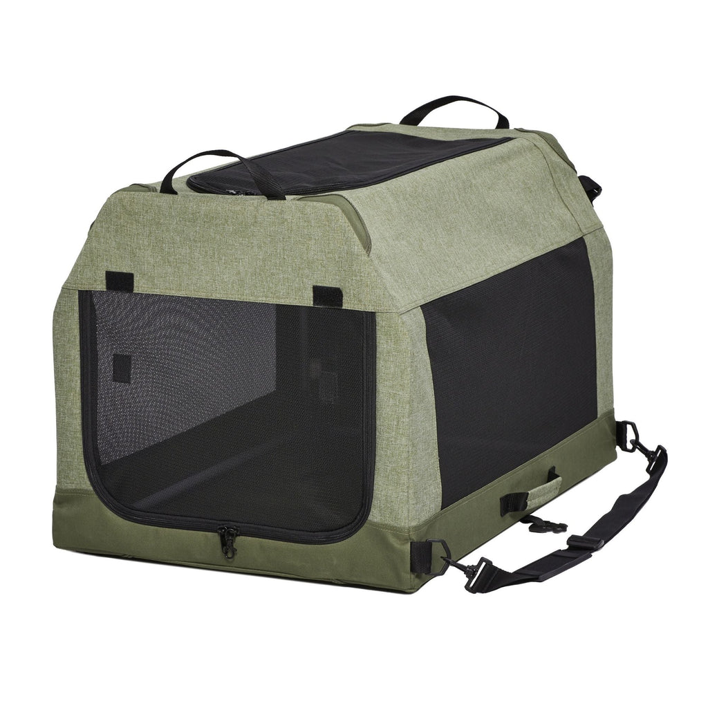 MidWest Homes for Pets Canine Camper Tent Dog Crate Green 1ea/30in.