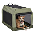MidWest Homes for Pets Canine Camper Tent Dog Crate Green 1ea/36in.