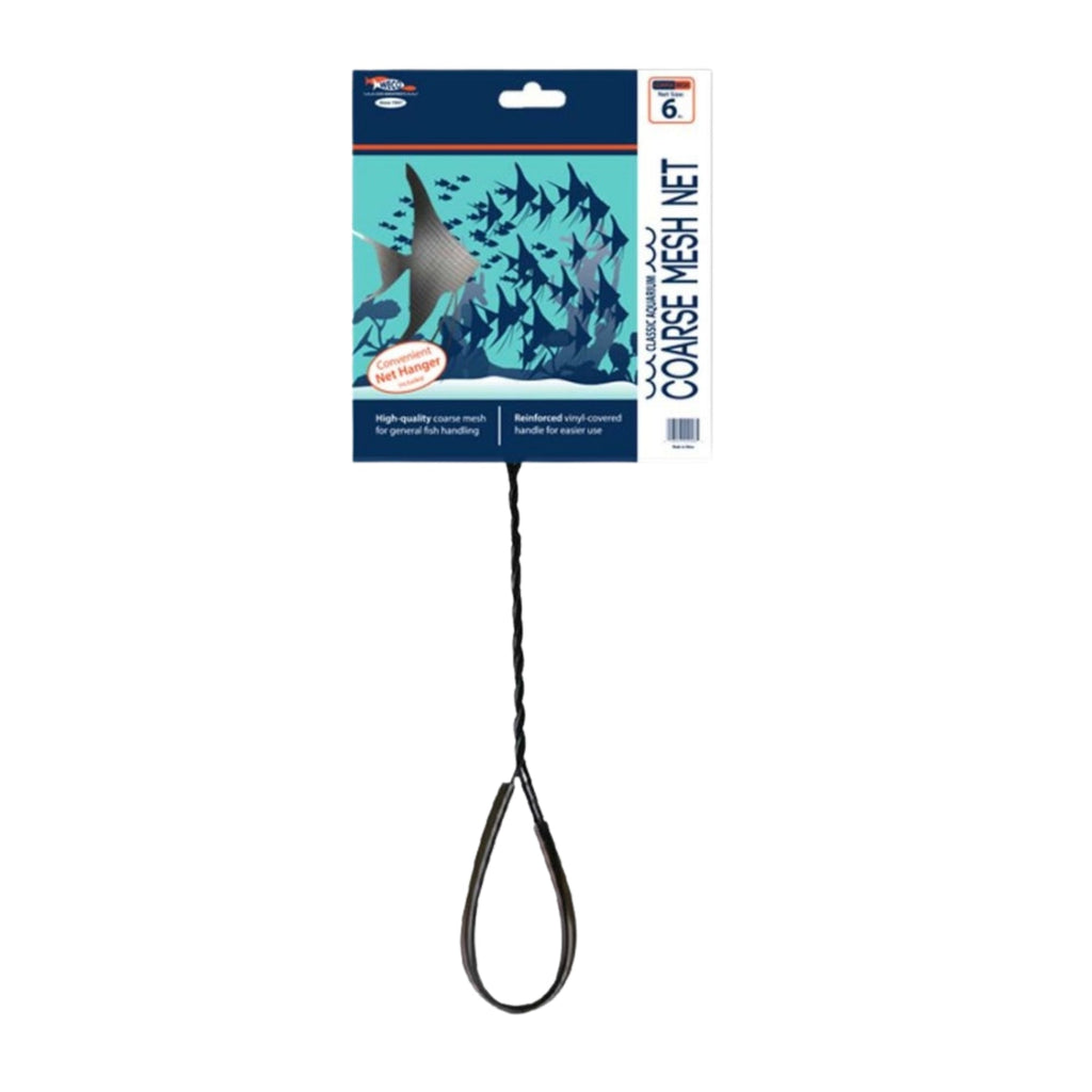 Weco Products Classic Coarse Mesh Net Standard Handle, Black, 1ea/6 in
