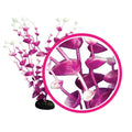 Weco Products Dream Series Tulips Aquarium Plant Magenta, 1ea/9 in