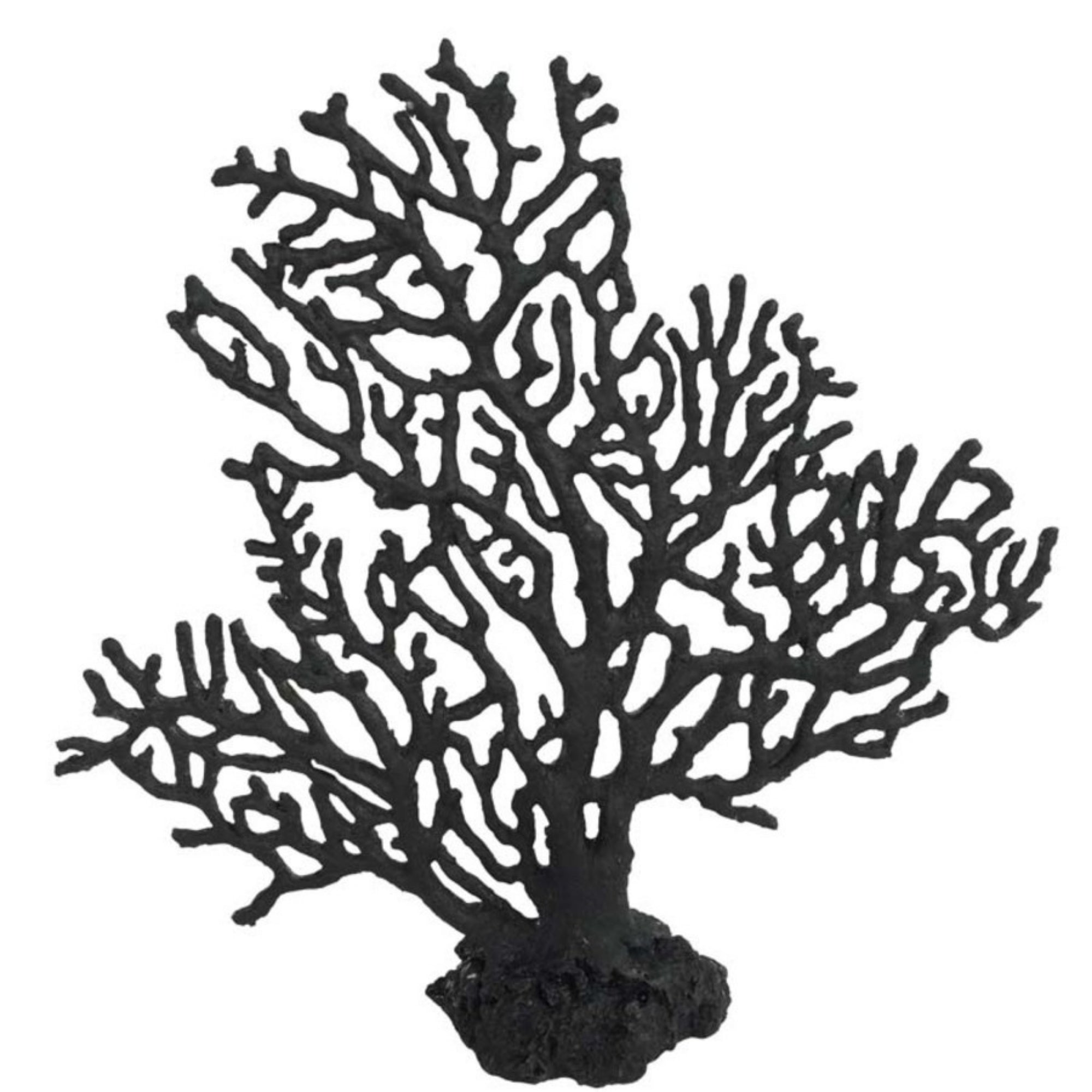 Weco Products South Pacific Coral Sea Fan Ornament Black, 1ea/MD