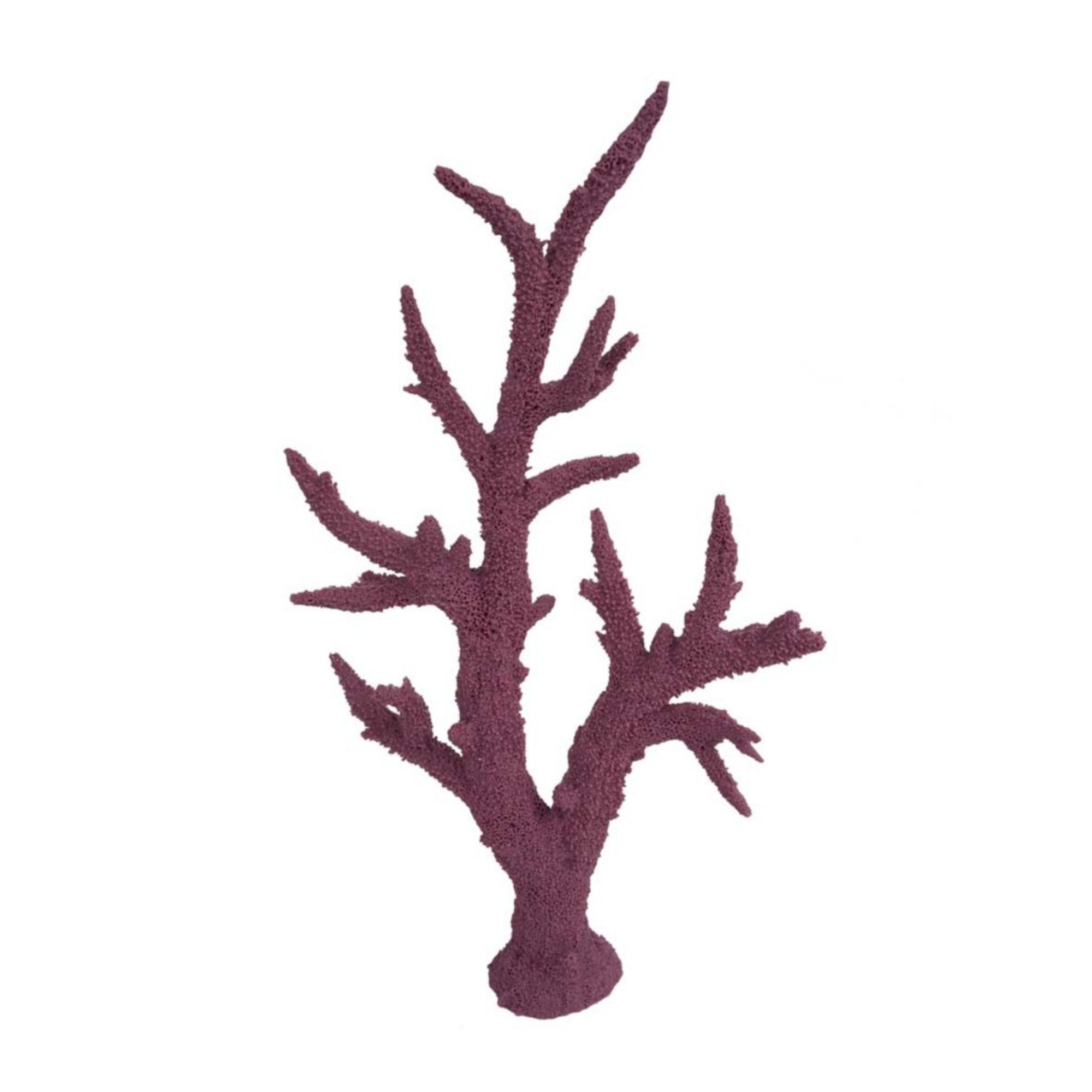 Weco Products South Pacific Coral Staghorn Tall Ornament Purple, 1ea/MD