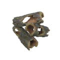 Weco Products Wecorama Sleepy Hollows Mossy Log Pile Terrarium Ornament Brown, Green, 1ea