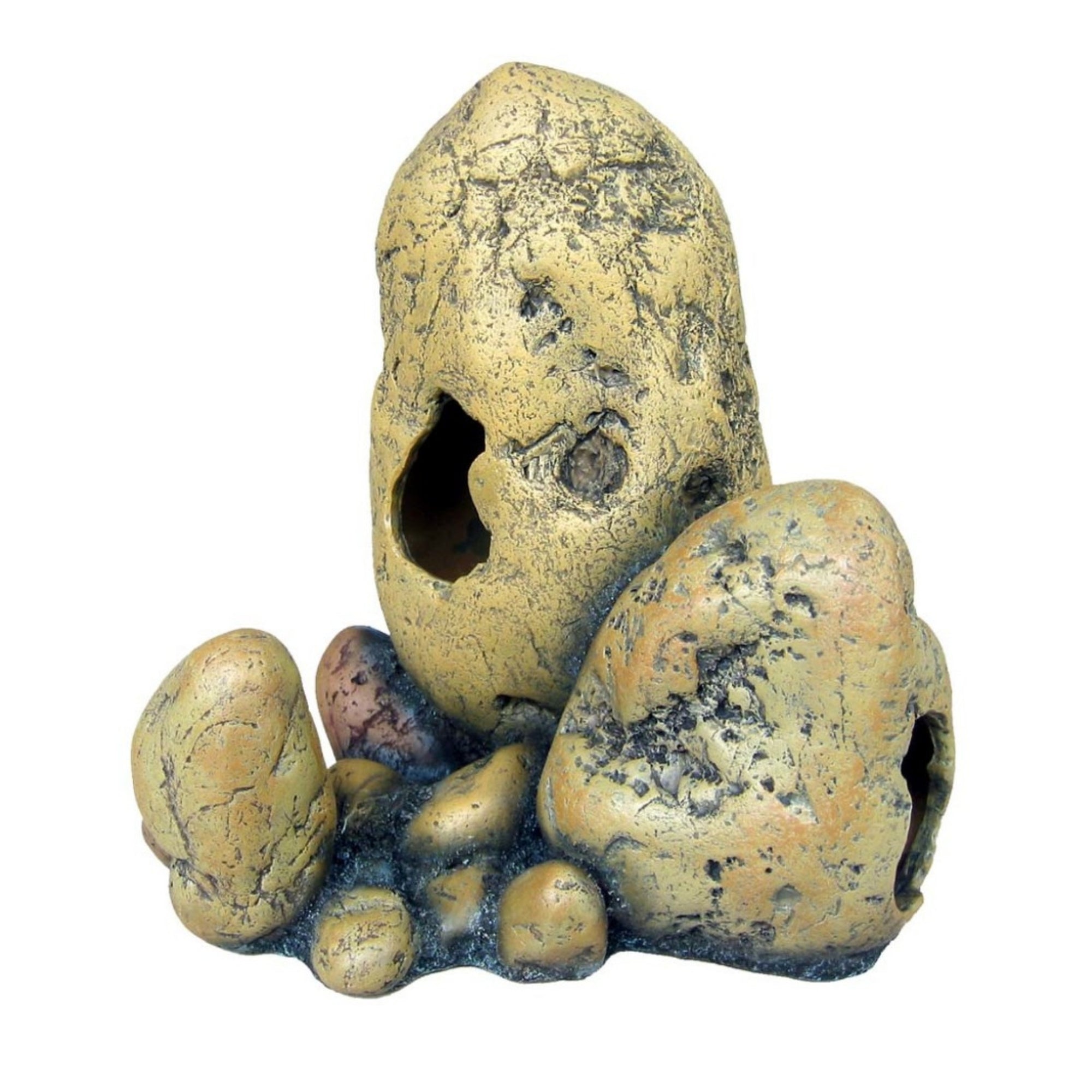 Weco Products Wecorama Badlands Boulder Ridge Terrarium Ornament Tan, 1ea/MD