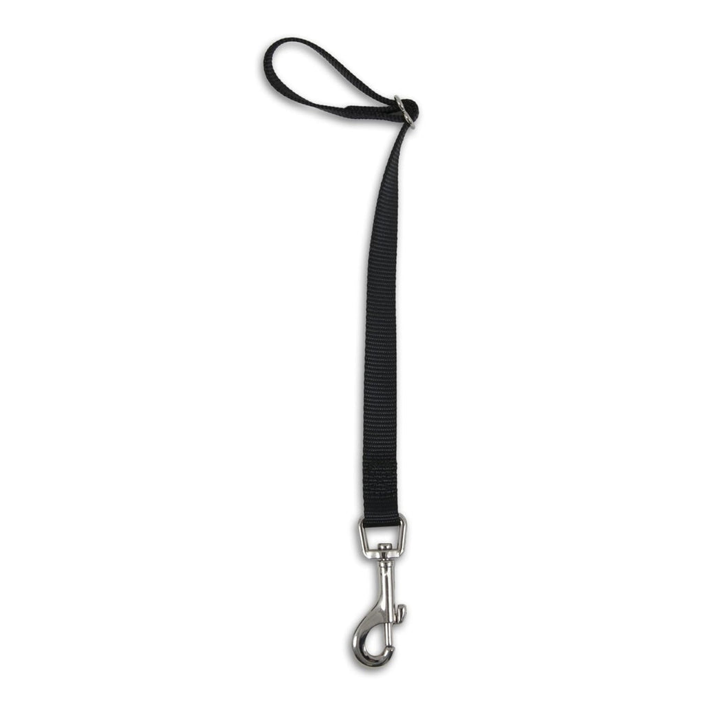 Petmate Seat Belt Loop Tether Black 1ea/MD
