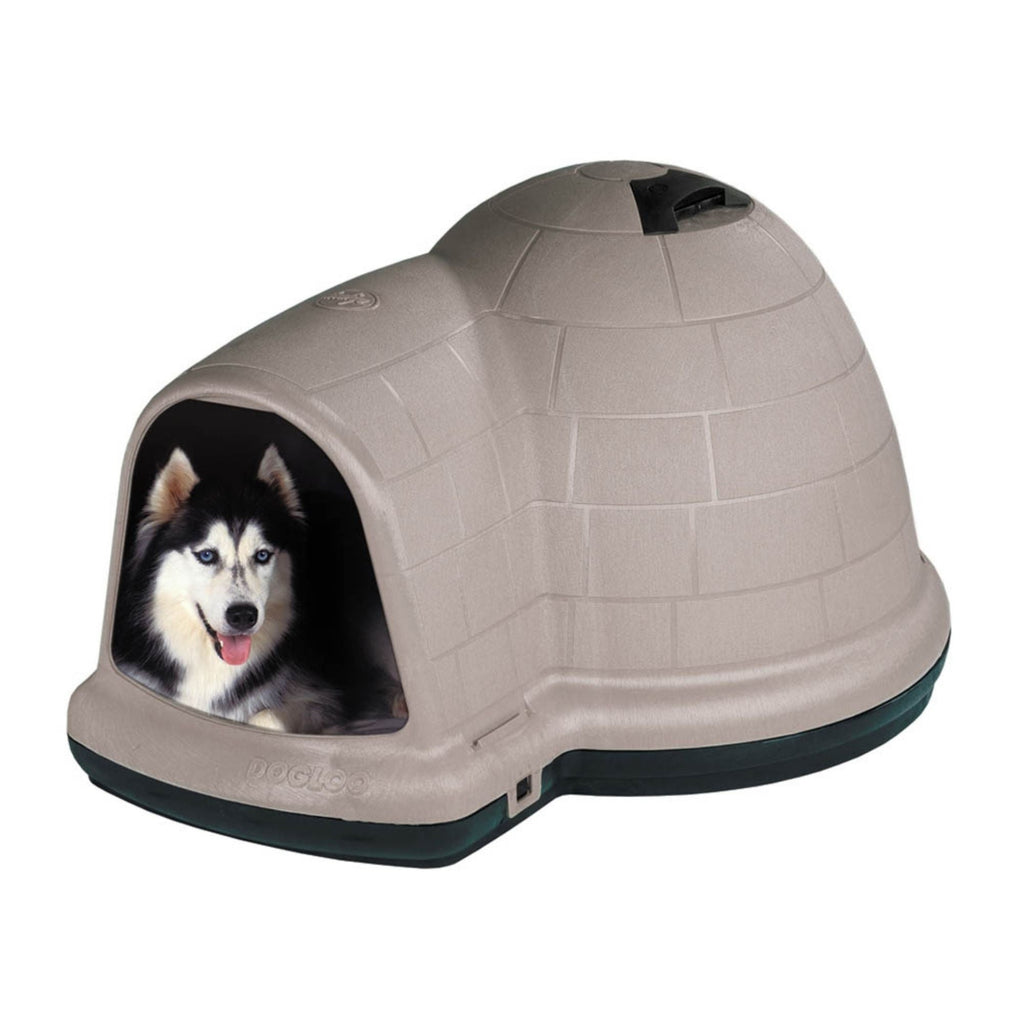 Petmatein.digo Dog House Taupe/Black 1ea/XL