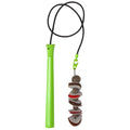 Jackson Galaxy Ground Prey Wand with Compressed Catnip Green 1ea/One Size
