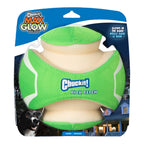 Chuckit! Kick Fetch Dog Toy Max Glow Green/White 1ea/LG