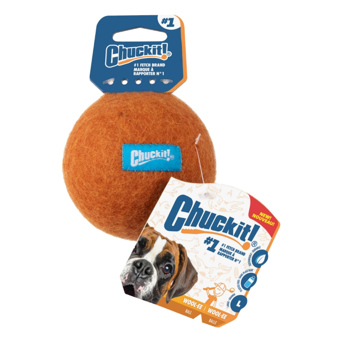 Chuckit Dog Hol-ee Bone Orange Xlarge