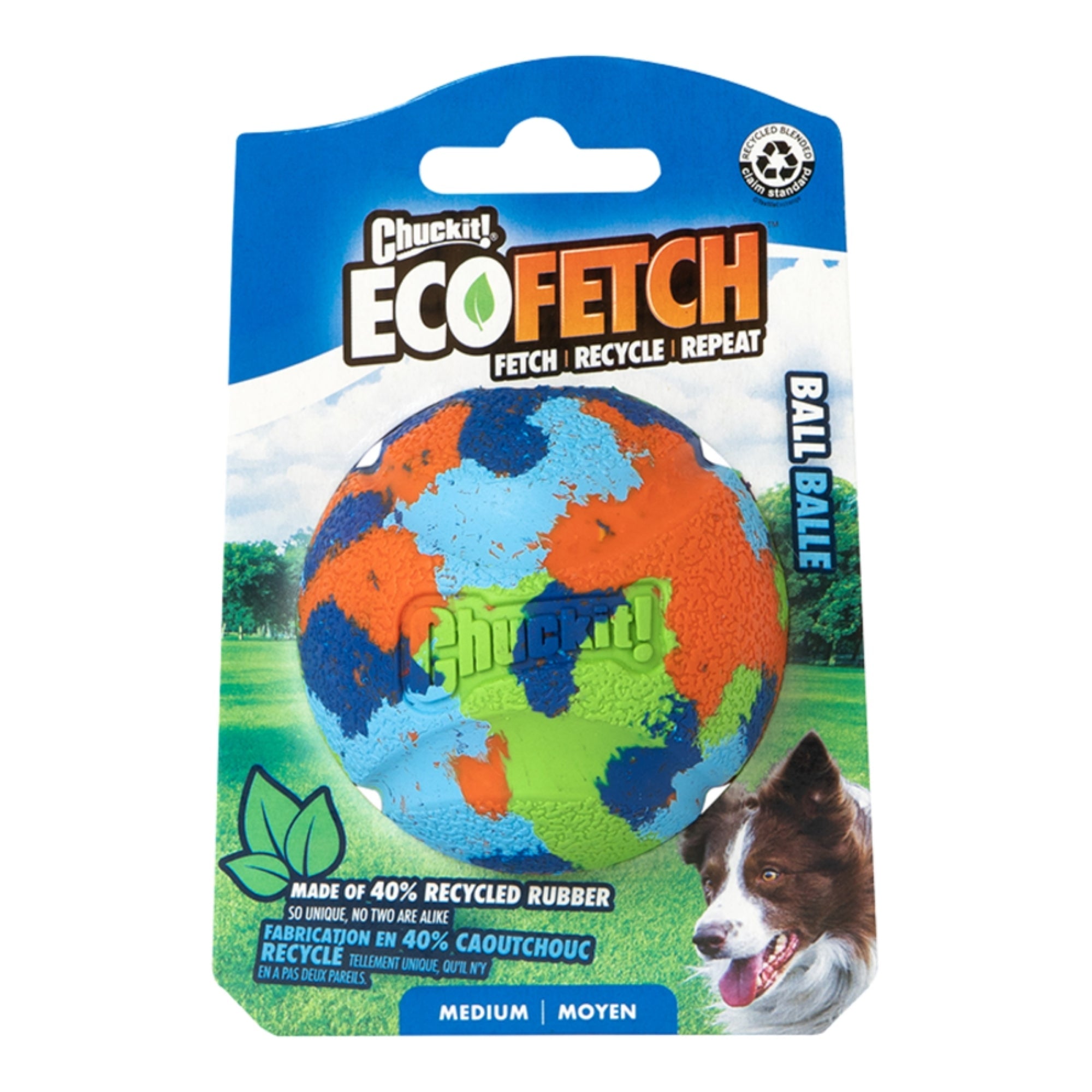 Chuckit Dog Ecofetch Ball Medium