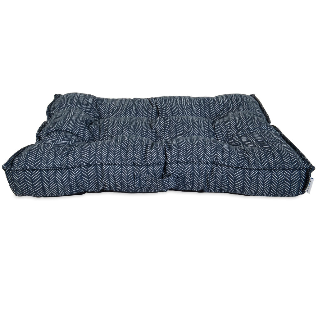 LA Z BOY Izzyin.door/Outdoor Dog Mattress Navy 1ea/36in X 30in.