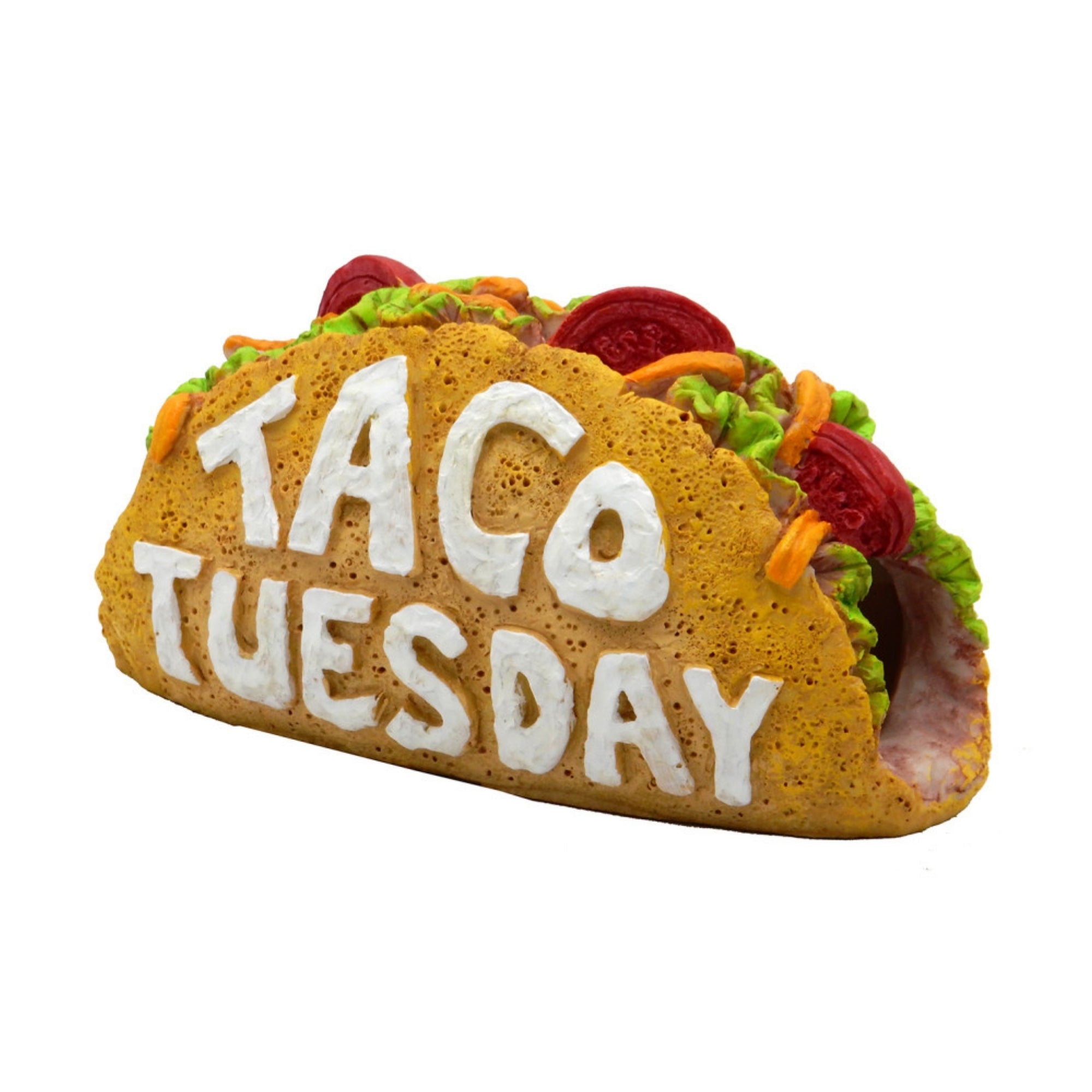 Blue Ribbon Pet Products Exotic Environments Taco Tuesday Hideaway Aquarium Ornament 1ea/SM
