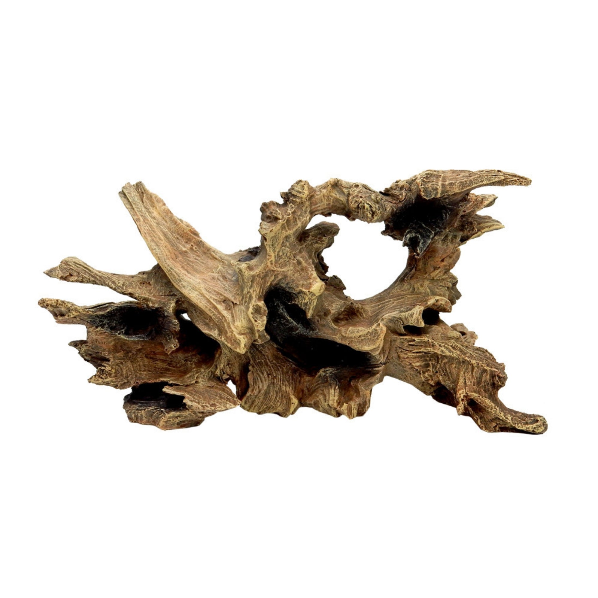 Blue Ribbon Pet Products Exotic Environments Driftwood Aquarium Ornament Brown, 1ea/22in.