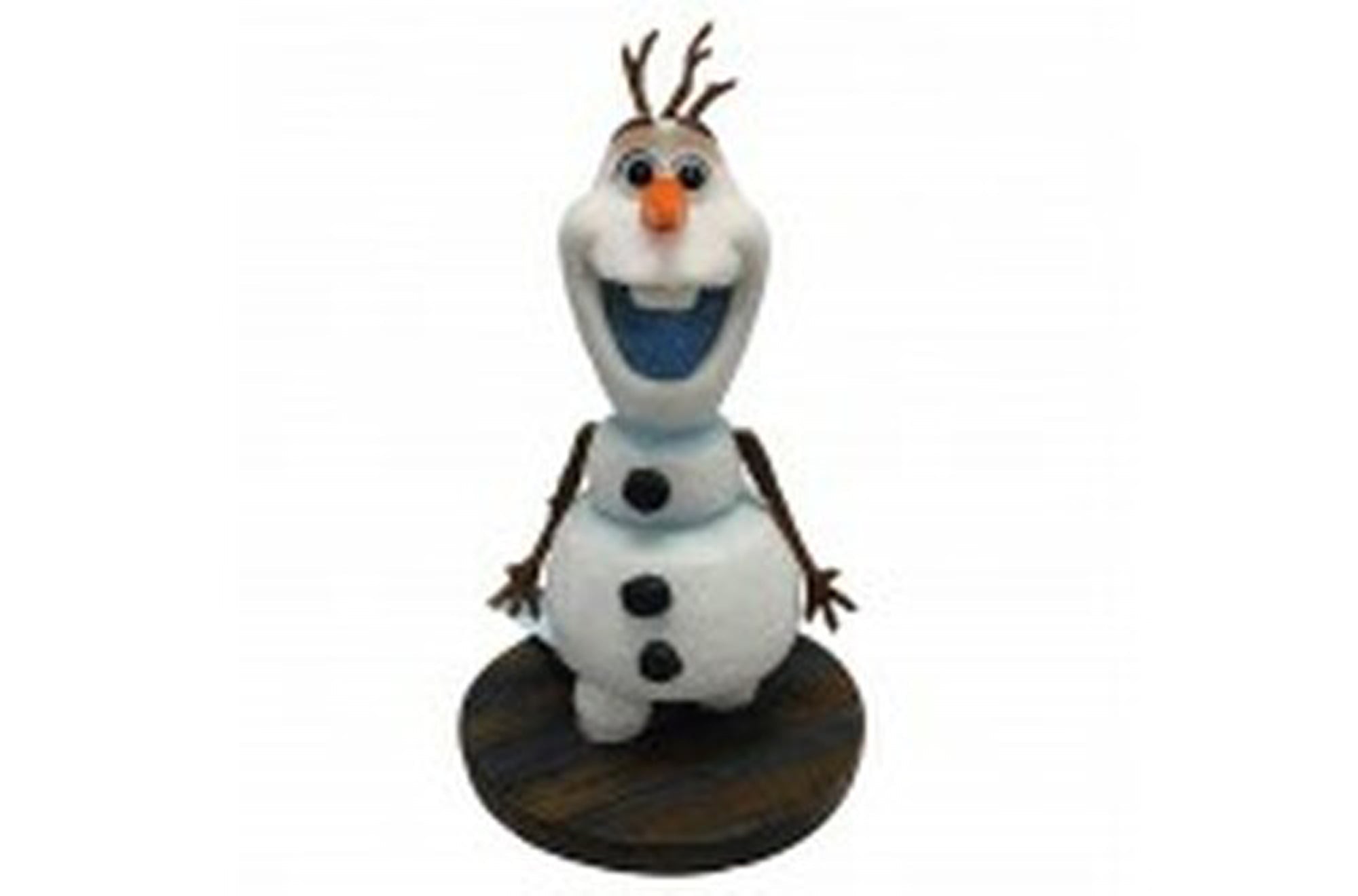Disney Frozen Olaf Standing Mini Resin Ornament Black; White 2.25 in Mini