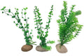 Penn-Plax Rock Aquarium Plant Green 1ea/12 in