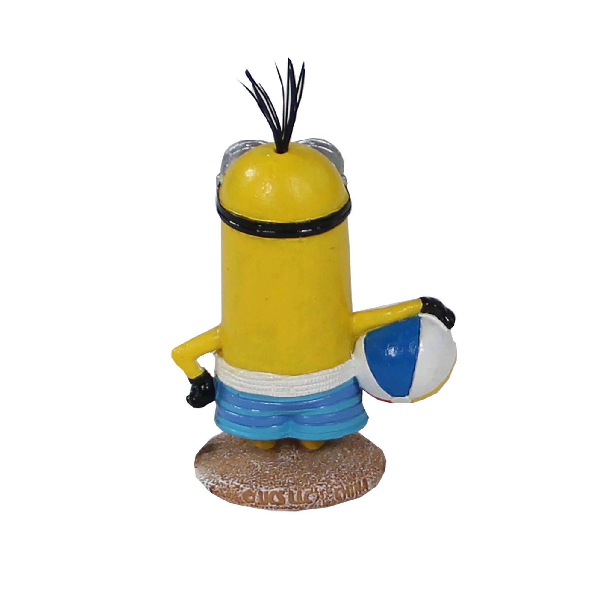 Penn-Plax Minions Beach Buddies Aquarium Ornament Kevin 1ea/Mini