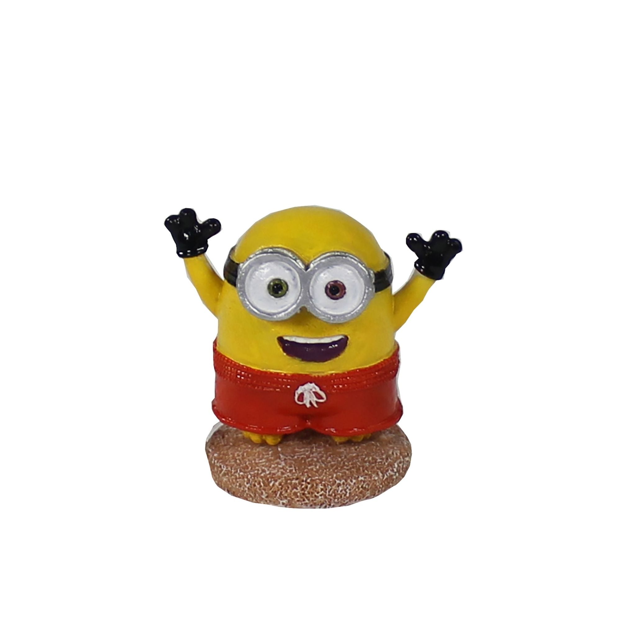 Penn-Plax Minions Beach Buddies Aquarium Ornament Bob 1ea/Mini