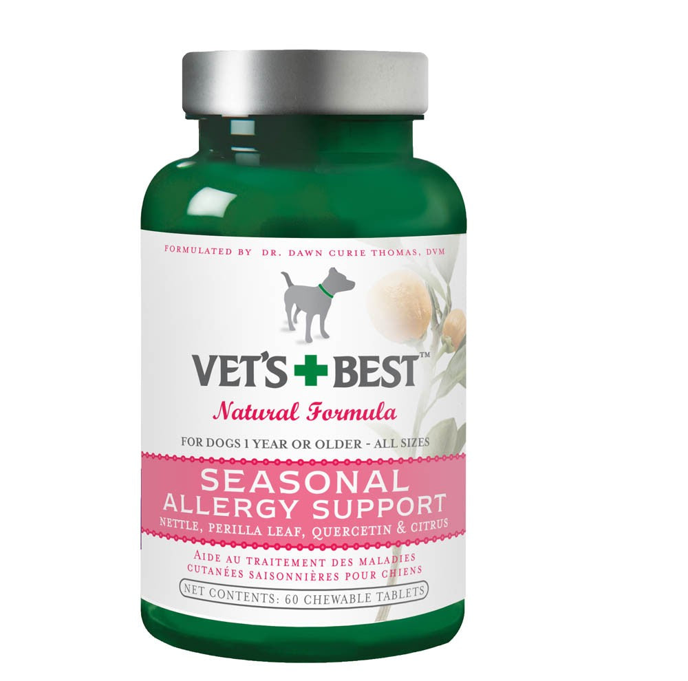 Vet's Best Seasonal Allergy Support Dog Supplement Tablets 60ct