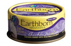 Earthborn Holistic Grain Free Chicken Fricatssee Wet Cat Food 5.5oz 24pk