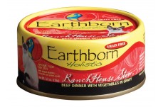 Earthborn Holistic Grain Free RanchHouse Stew Beef Wet Cat Food 5.5oz 24pk