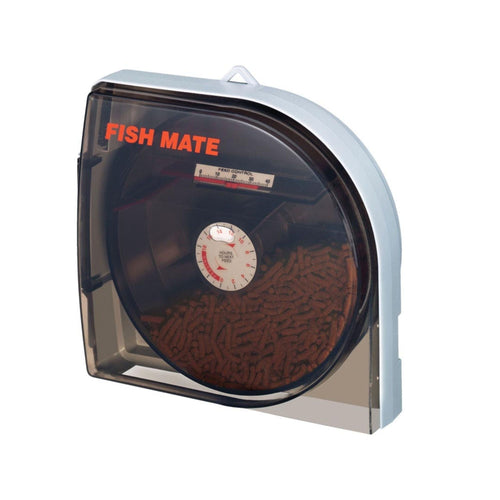 Ani Mate Automatic Pond Fish Feeder Black 1ea
