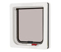 Ani Mate Lockable Cat Flap White 1Ea