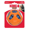 Kong Wrapz Dog Toy Ball Orange 1ea/Lg Default Title