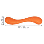KONG Squeakz Stick Dog Toy Orange 1ea/LG