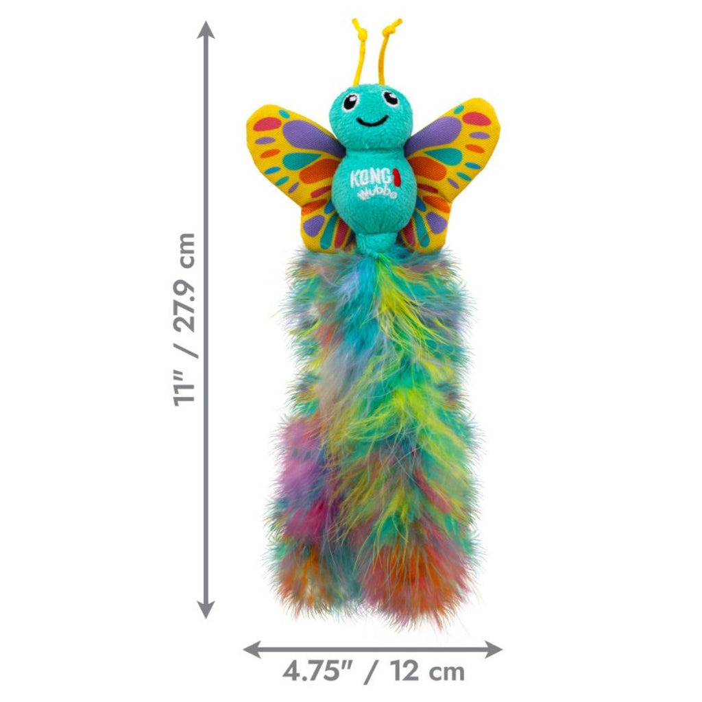 KONG Cat Wubba Butterfly Cat Toy 1ea