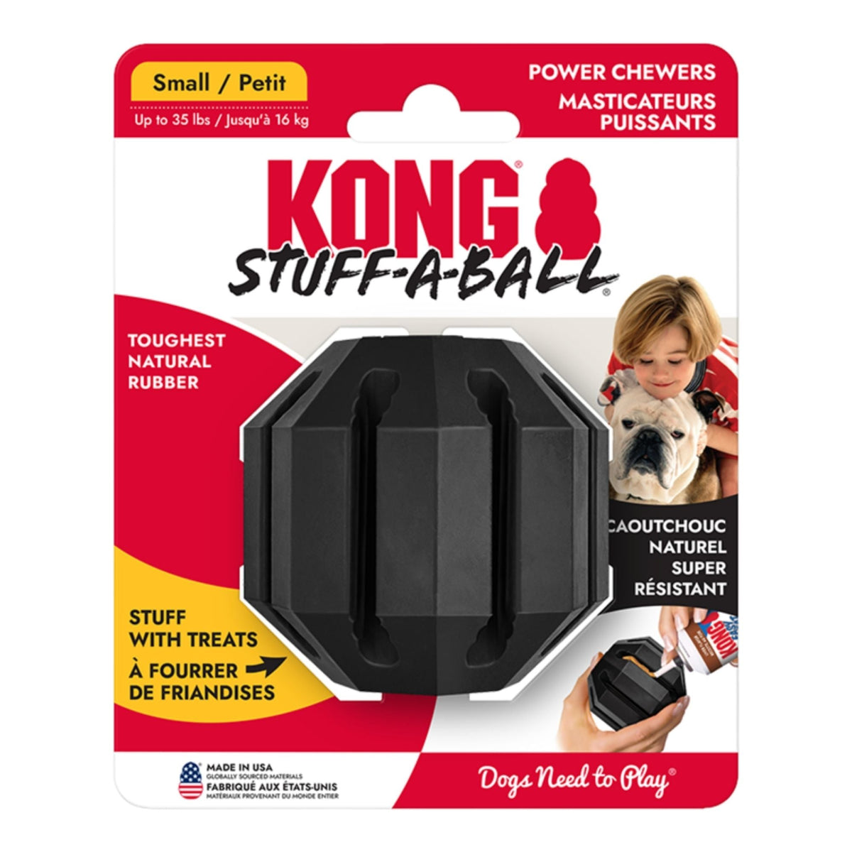 Kong Dog Kong Extreme Stuff A Ball Small