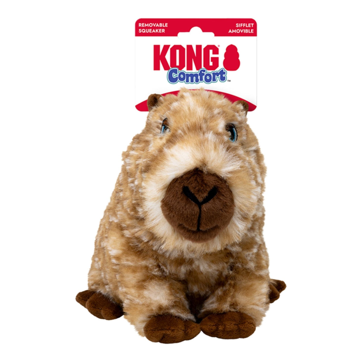 Kong Dog Comfort Wuzzeez Capybara Medium